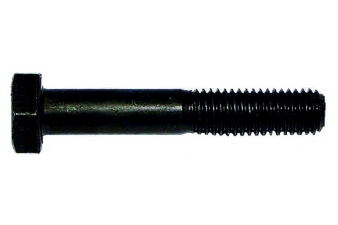 Obrázok pre Šesťhranný skrutka černený M12 x 60 pevnosť 10.9 DIN 931 ISO 4014