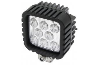 Obrázok pre LED pracovné svetlo hranaté 8 LED 12V a 24V
