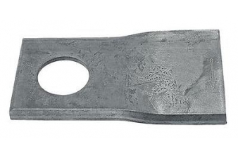 Obrázok pre Nože rotačné 25 ks pravé pre Kuhn, Taarup bubnové kosačky 126 x 48 x 4 mm