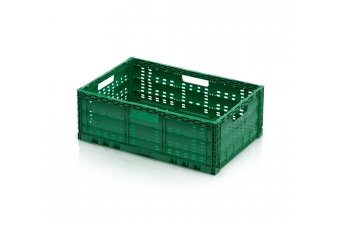 Obrázok pre Skladacia plastová prepravka na ovocie a zeleninu veľká nosnosť 20 kg