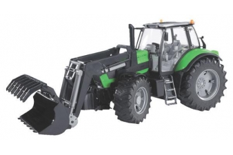 Obrázok pre Bruder - traktor - Deutz Agrotron X720 s čelným nakladačom
