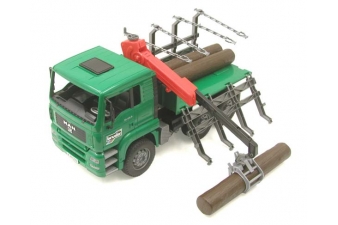 Obrázok pre Bruder - nákladné auto MAN na drevo s nakladacím ramenom