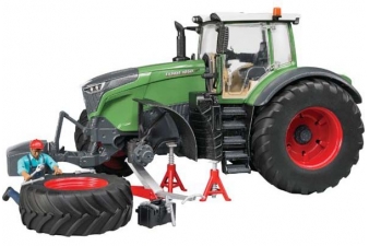 Obrázok pre Bruder - traktor - Fendt 1050 Vario s mechanikom a vybavením dielne