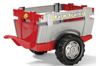 Obrázok pre Rolly Toys - farmársky červenošedý príves