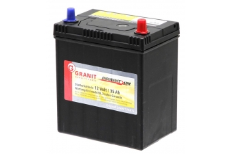 Obrázok pre Štartovacie batérie GRANIT Endurance Line 12V / 35 Ah zapojenie 1