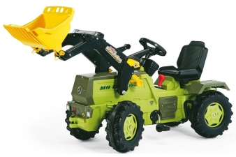 Obrázok pre Rolly Toys - šliapací traktor MB Trac 1500 s dvojstupňovým prevodom a brzdou