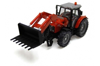 Obrázok pre Siku - traktor Massey Ferguson 5455 s čelným nakladačom 1:32