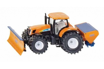 Obrázok pre Siku New Holland komunálne traktor s radlicou a sypačom soli 1:50