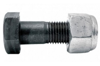Obrázok pre Skrutka s maticou M14 x 1,5 x 35 mm na klince rotačných brán, frézovacie nože pre Accord, Krone