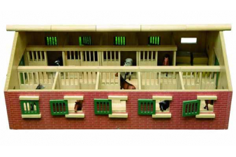 Obrázok pre Kids Globe - stáj pro koně s 10-ti boxy 1:32