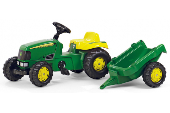 Obrázok pre Rolly Toys - šlapací traktor John Deere s přívěsem modelová řada Rolly Kid