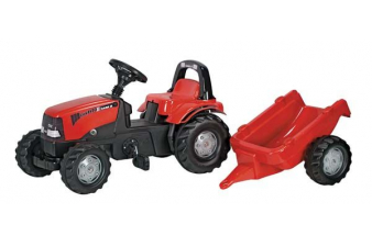 Obrázok pre Rolly Toys - šlapací traktor Case s přívěsem modelová řada Rolly Kid