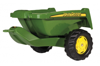 Obrázok pre Rolly Toys - sklápěcí přívěs John Deere Kipper za šlapací traktory a nakladače