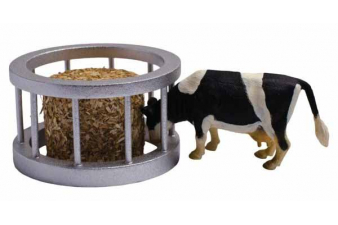 Obrázok pre Kids Globe kruhový krmelec s krávou v měřítku 1 : 32