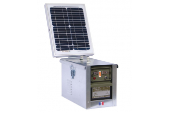 Obrázok pre CLOTSEUL VIC 12 GG bateriový zdroj napětí pro elektrický ohradník se solárem 10 W, 3,55J