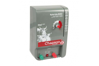 Obrázok pre Chapron HYBRIDE H42 kombinovaný zdroj napětí pro elektrický ohradník s regulací, 4,25J