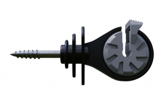 Obrázok pre Chapron uzamykatelný kruhový izolátor VN s vrutem EDX pro elektrický ohradník balení 25 ks