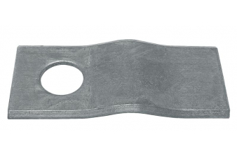 Obrázok pre Nože rotační 25 ks pro ŽTR 165, Kverneland, Marangon bubnové sekačky 108 x 46 x 3 mm