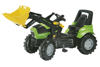 Obrázok pre Rolly Toys - šlapací traktor s čelním nakladačem Deutz Agroton Lader Rolly FarmTrac