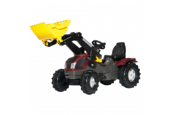 Obrázok pre Rolly Toys - šlapací traktor Valtra T213 s čelmím nakladačem modelová řada rollyFarmtrac