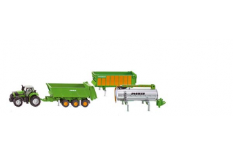Obrázok pre Siku - traktor Deutz Agrotron X720 se sadou návěsu Joskin 1:87