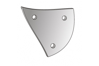 Obrázok pre Výměnný díl trojúhelník levý na pluh Lemken, Ostroj B2KL 290 x 270 x 8 mm AgropaGroup