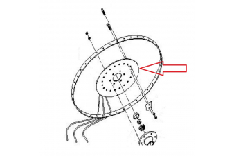 Obrázok pre Náhradní disk na univerzální obraceč a shrnovač sena, píce Rozmital SP4-205