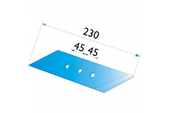 Obrázok pre Dláto pravé na pluh RabeWerk typ MP 332 délka 230 mm AgropaGroup