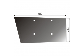 Obrázok pre Radlice pravá 480 x 213 mm pro bramborový kombajn Grimme AgropaGroup