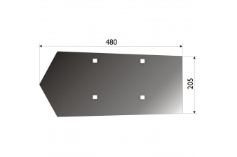 Obrázok pre Radlice střední 480 x 205 mm pro bramborový kombajn Grimme AgropaGroup