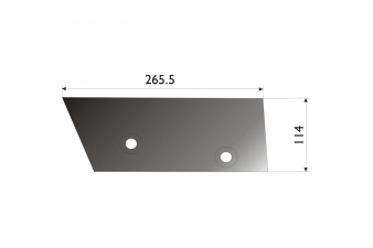 Obrázok pre Ostří separátoru CS150 pravé 265,5 x 114 mm pro bramborový kombajn Grimme AgropaGroup