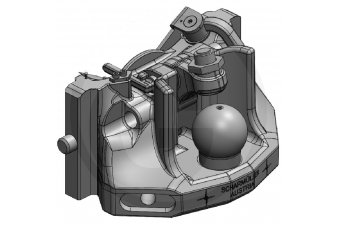 Obrázok pre Kulový závěs K80 manuální Scharmüller 330 mm zatížení 4000 kg