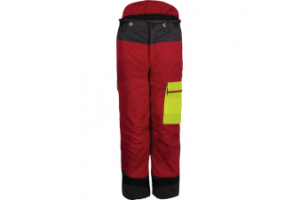 Obrázok pre Protipořezové kalhoty do lesa FOREST JACK RED velikost 23/24 krátká