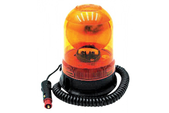 Obrázok pre Oranžový výstražný maják magnetický 12 V na auto, traktor, zemědělské stroje
