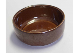 Obrázok pre Keramická kameninová miska Mini 250 ml na krmivo pro drůbež, králíky, psy, kočky, ptactvo