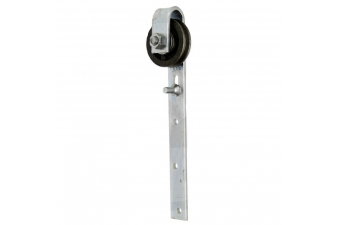 Obrázok pre Pojezdové kolečko průměr 105 pro ručně posuvné dveře s kluzným kolíkem
