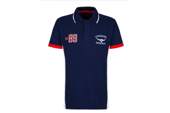 Obrázok pre Tričko Hereford Navy Polo Longhorn velikost L barva námořnická tmavě modrá