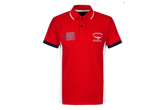 Obrázok pre Tričko Hereford Red Polo Longhorn velikost S barva červená