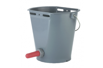 Obrázok pre Napájecí kbelík s dudlíkem pro telata plastový 8 l