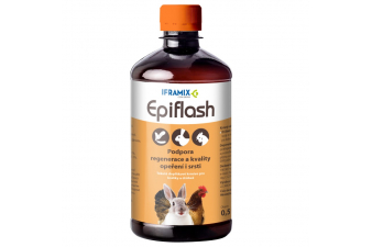 Obrázok pre Epiflash 500 ml doplňkové krmivo pro regeneraci a kvalitu kůže, srsti drůbeže a králíků