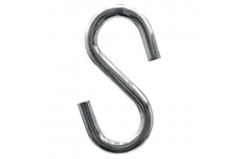 Obrázok pre S hák řetězový 3 mm z ocelového drátu zinkovaný
