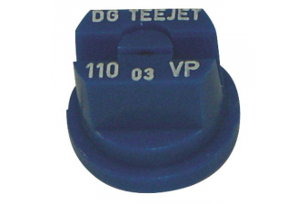 Obrázok pre TeeJet DG rovnoměrná plochá postřikovací tryska 110° plastová modrá