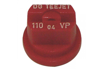 Obrázok pre TeeJet DG rovnoměrná plochá postřikovací tryska 110° plastová červená
