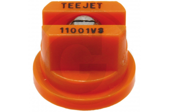 Obrázok pre TEEJET postřikovací tryska TP11001VS VisiFlo s plochou charakteristikou 110° oranžová