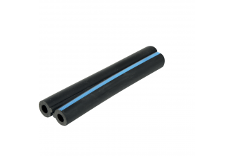 Obrázok pre Dvojitá gumová hadice podtlaková k pulzátoru dojení  7 x 13 mm modrý proužek metráž