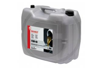 Obrázok pre Motorový olej Granit SHPD SAE 15W-40 prémiový pro diselové motory 20 l