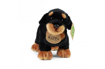 Obrázok pre Plyšový Rotvajler stojící Rappa velikost 18 cm