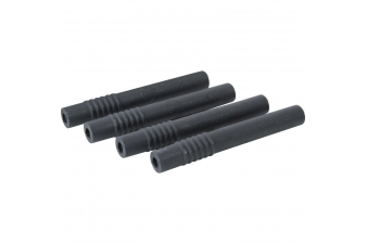 Obrázok pre Gumové hadičky na mléko ke strukovým pouzdrům 18 x 10 x 180 mm černé drážky GEA 4 ks