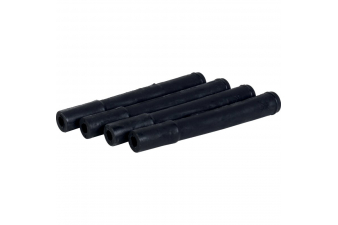 Obrázok pre Gumové hadičky na mléko ke strukovým pouzdrům 19/21 x 10/12 x 160 mm černé drážky GEA 4 ks
