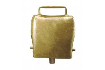 Obrázok pre Pastevní kravský zvon, zvonec pro skot plechový pastevní rovný 100 mm